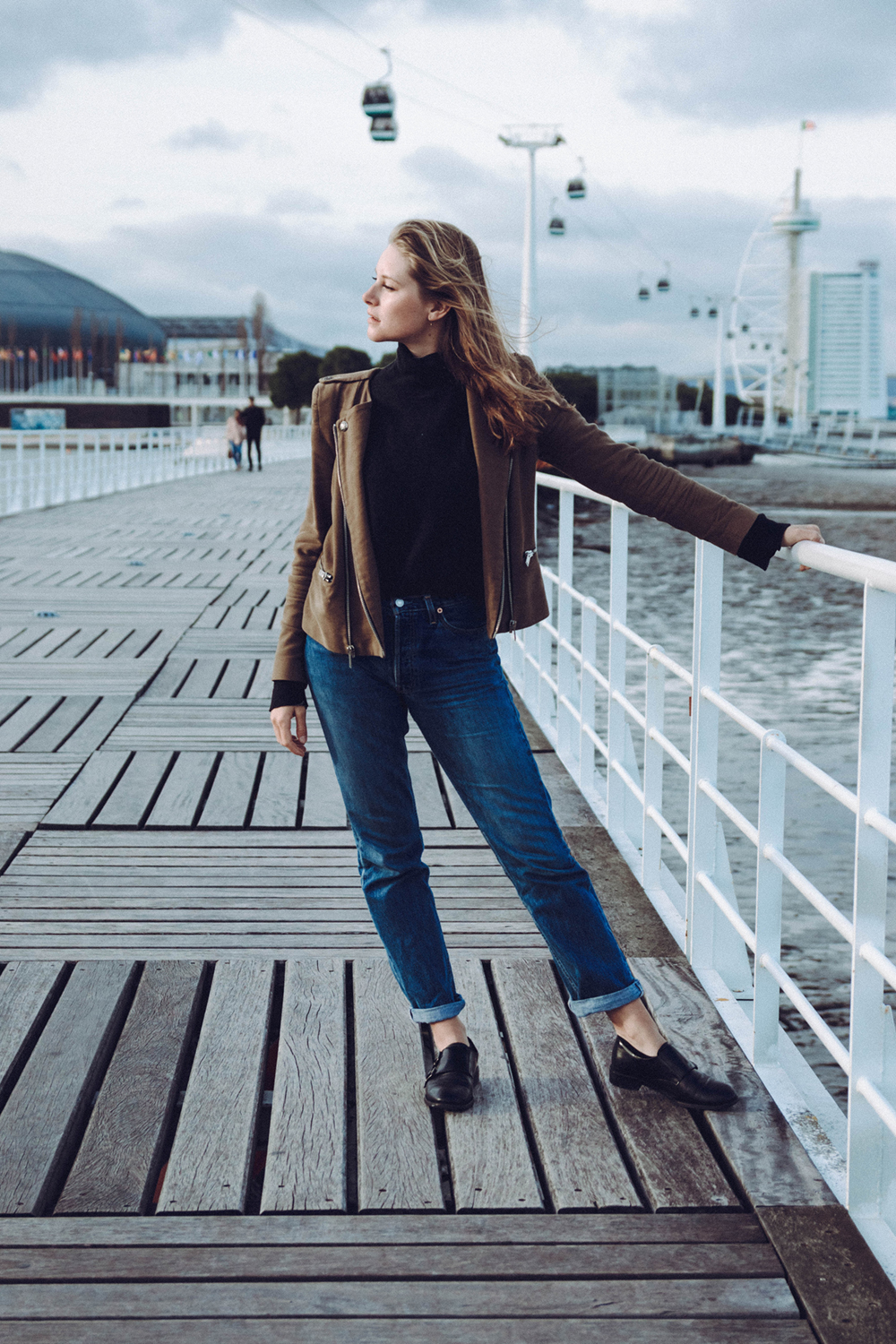 Pauline, lifestyle portrait photoshoot in lisbon 