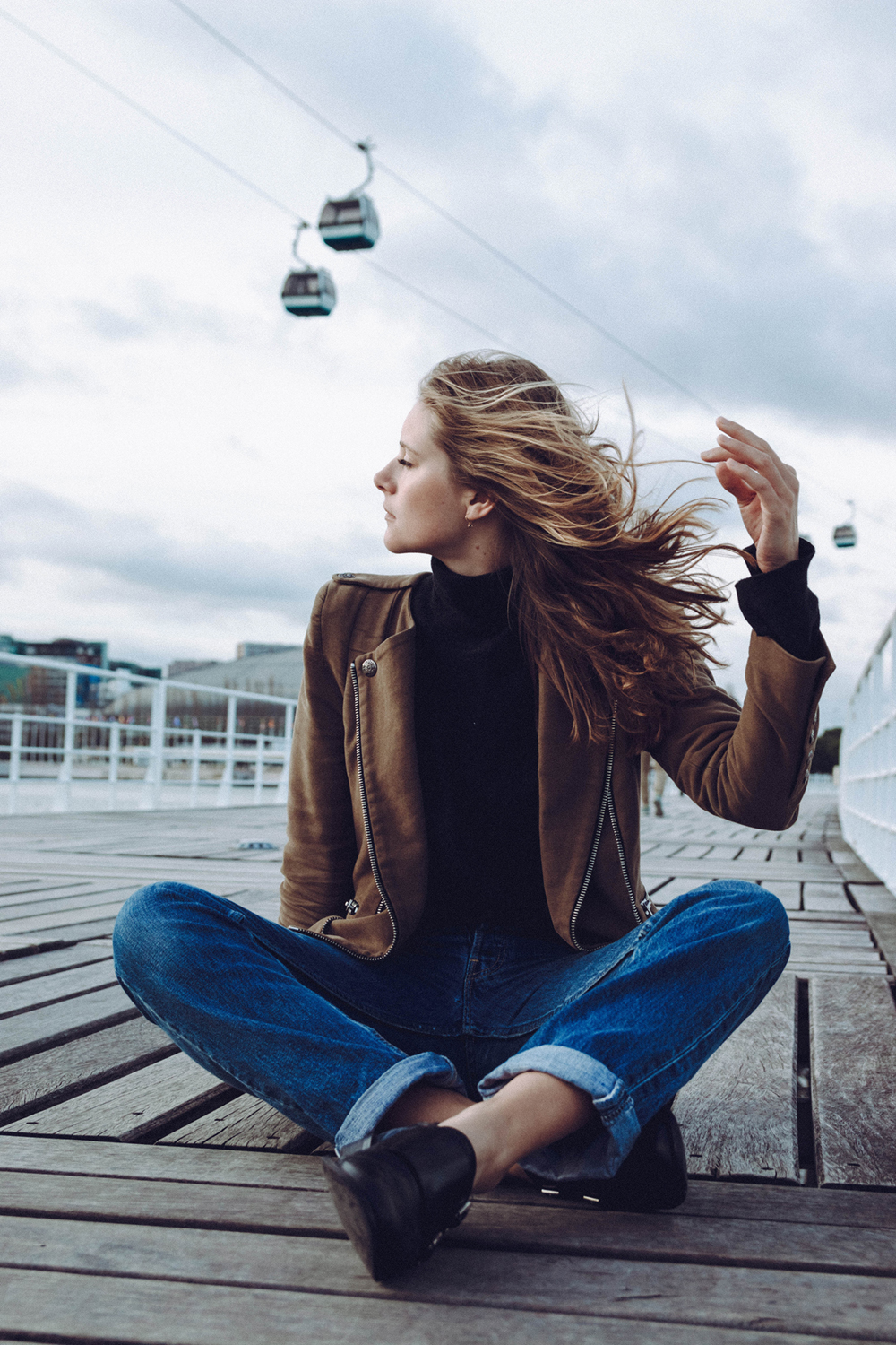 Pauline, lifestyle portrait photoshoot in lisbon 