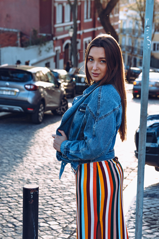 sunset, russian model, lisbon, photoshoot