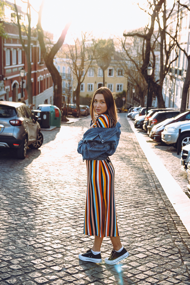 sunset, russian model, lisbon, photoshoot