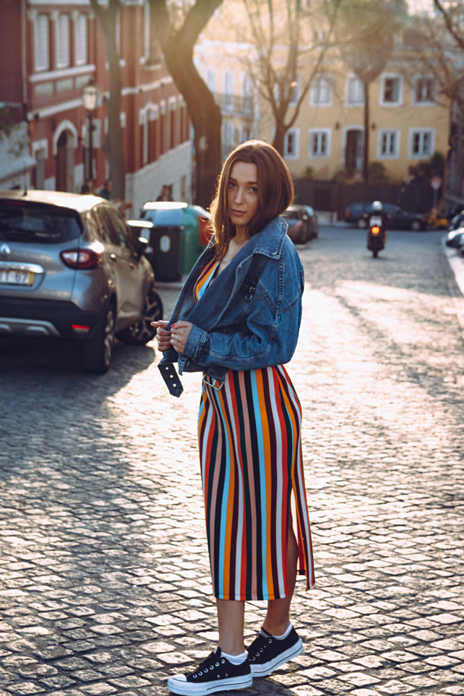 sunset, russian model, lisbon, photoshoot