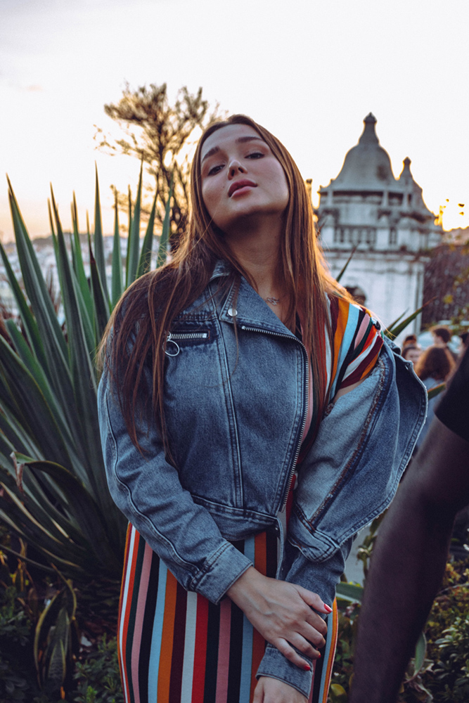 sunset, russian model, lisbon, photoshoot