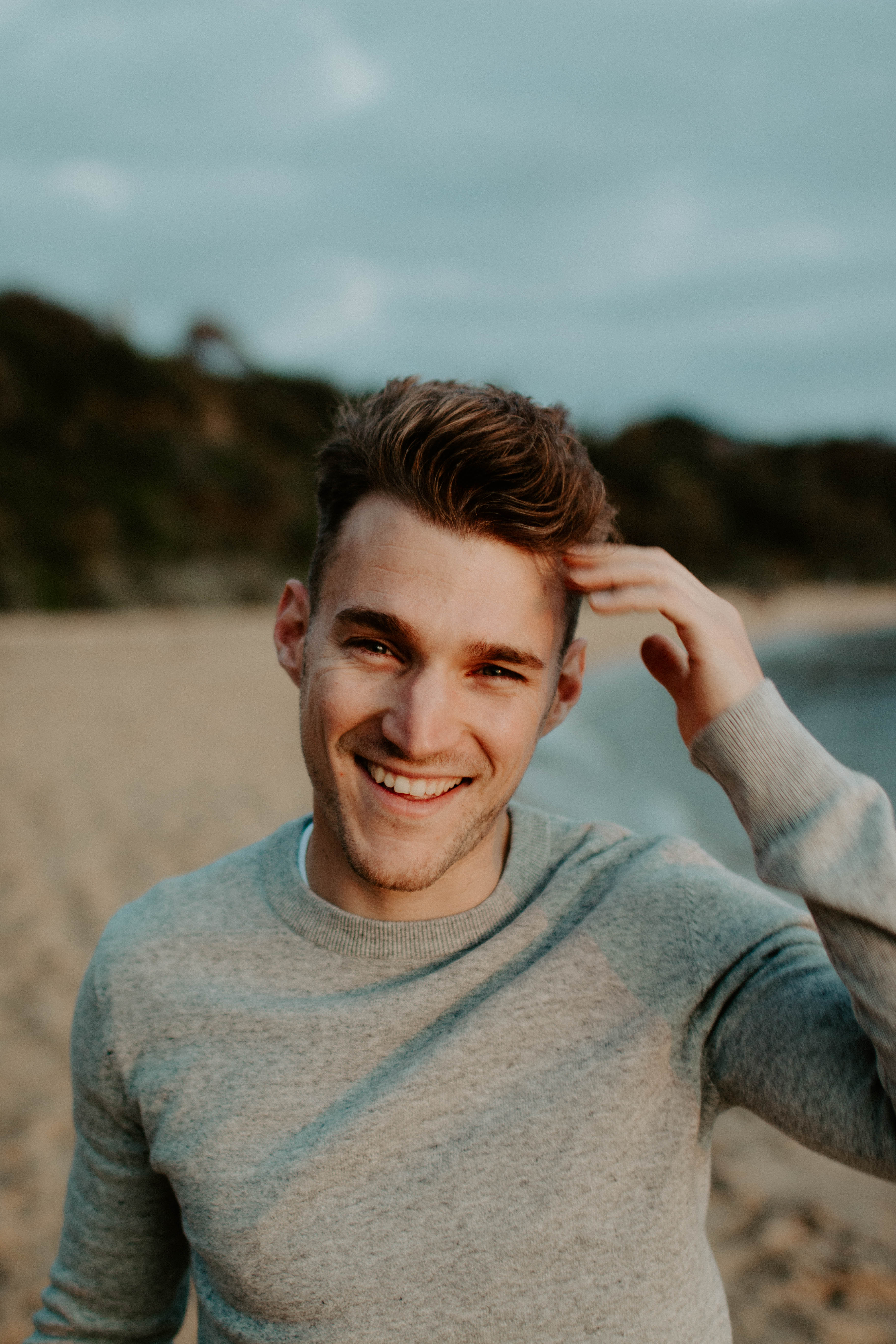 couple photoshoot, melbourne, half moon bay
