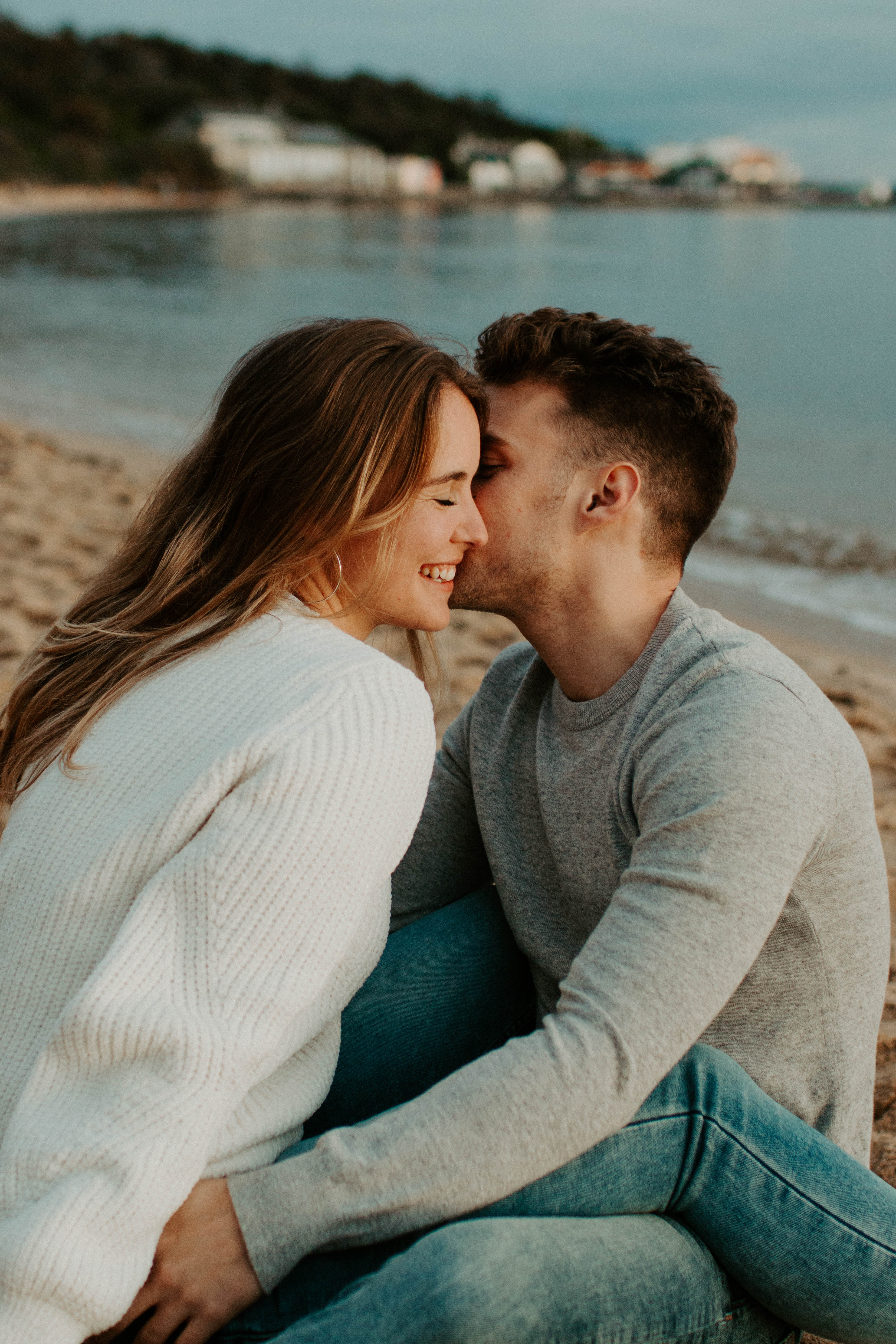 couple photoshoot, melbourne, half moon bay