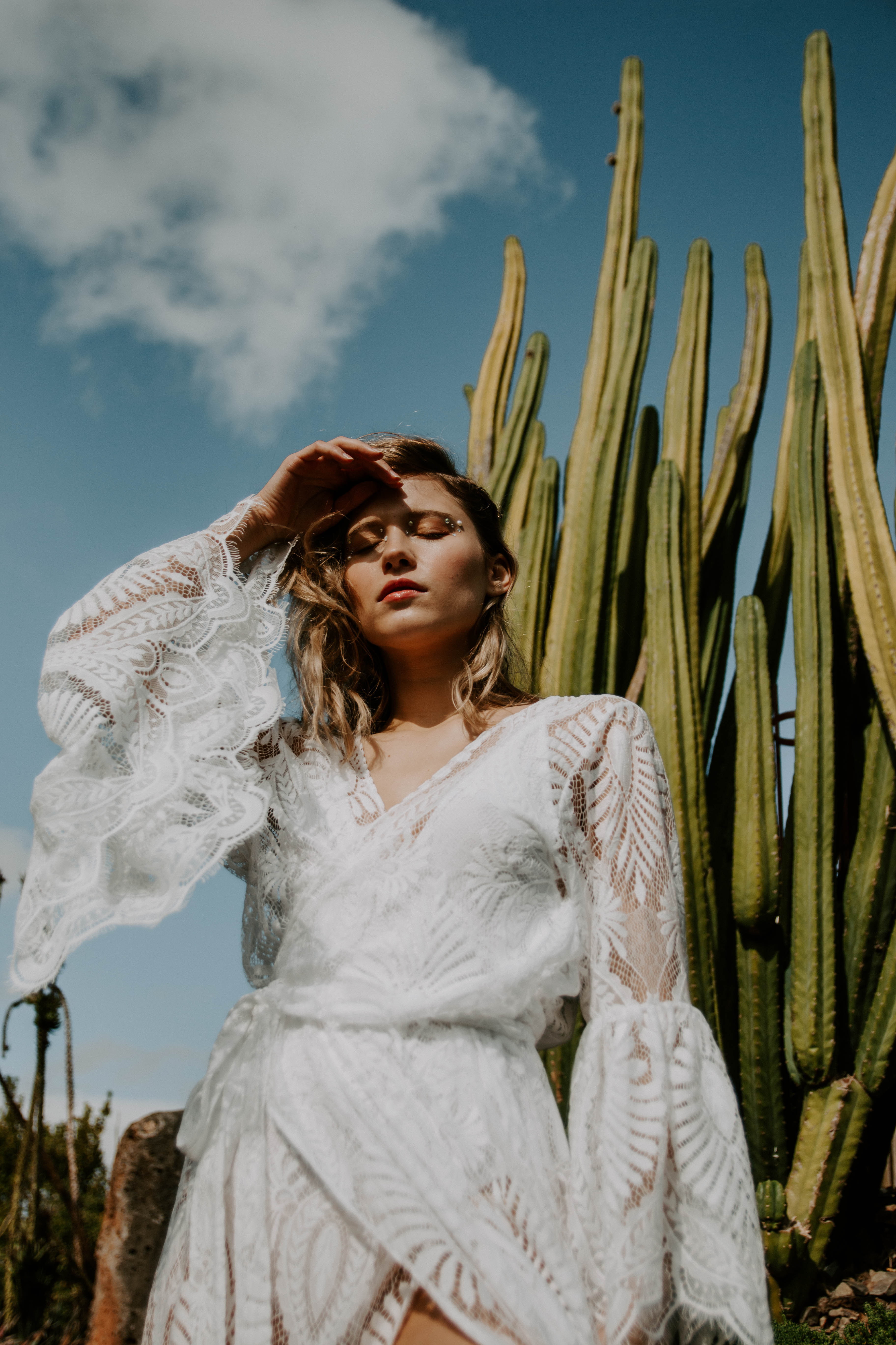 styled photoshoot in royal botanic gardens victoria